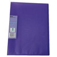 pentel recycology vivid 30 pocket violet display book pack of 10