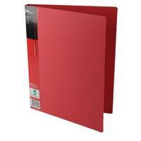 pentel recycology wing a4 20 pocket red display book pack of 10