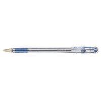 pentel superb medium ballpoint blue pen pack of 12 bk77m c