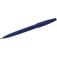 pentel sign pen fibre tip blue pack of 12 s520 c