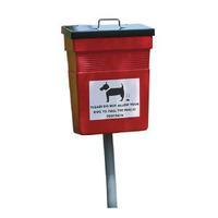 Pet Hygiene Bin 30 Litre Red 324475