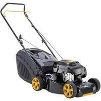 petrol lawn mower cutting width 40 cm mcculloch m40 125