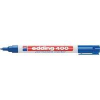 Permanent marker Edding E-400 Blue Round 1 mm (max) 1 pc(s)