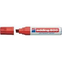 Permanent marker Edding 4-800002 Red Wedge-shaped 4 - 12 mm 1 pc(s)