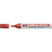 permanent marker edding 3000 red round 15 3 mm 1 pcs