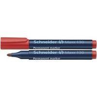 permanent marker schneider 113002 red round 1 3 mm 1 pcs