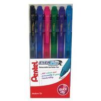 Pentel EnergelxRetractable Gel Rollerball Assorted YBL1076-MIX