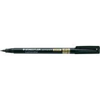 permanent marker lumocolor staedtler 319 s 9 black round 04 mm max 1 p ...