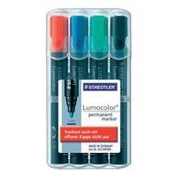 Permanent marker Lumocolor Staedtler 352 WP4 Blue, Red, Black, Green Round 2 mm (max) 4 pc(s)