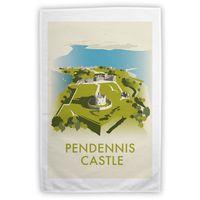 Pendennis Castle Tea Towel