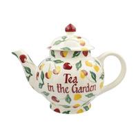 Personalised Cherries 4 Mug Teapot