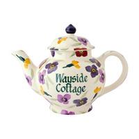 Personalised Wallflower 4 Mug Teapot