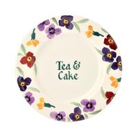 Personalised Wallflower 8 1/2 Plate