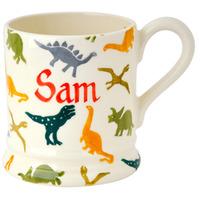 Personalised Dinosaur 1/2 Pint Mug