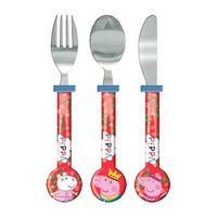 peppa pig 3pc cutlery set