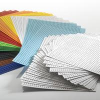 perforated card white pack of 40