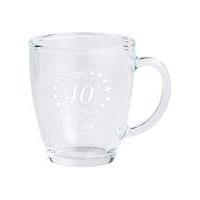 Personalised Birthday Glass Mug