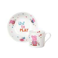 peppa pig 2 piece set