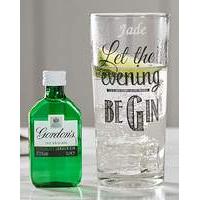 personalised gin and tonic set