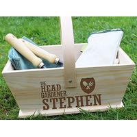 Personalised Head Gardener Trug