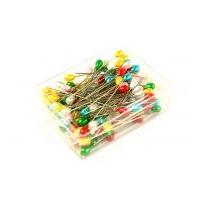 Pearl Tear Drop Craft Sewing Pins Assorted Colours