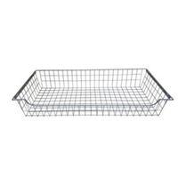 perkin silver sliding wire storage basket w975mm