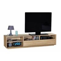 Peora Wooden TV Cabinet In Oak With 1 Flap Door