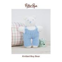 Peter Pan Knitting Kit Dungarees Bear