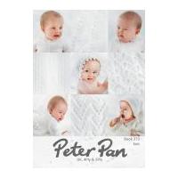 Peter Pan Knitting Pattern Book Baby Knits 373 3 Ply, 4 Ply, DK