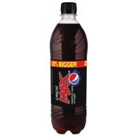 Pepsi Cola Pepsi Max 600ml Bottle [1 x Pack of 24 Bottles]