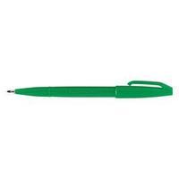 Pentel S520 Fibre Tipped Sign Pen (Green) Pack of 12