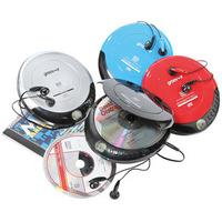 personal portable cd player black