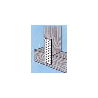 Perforated wood locking plate / connector, 80 x 200 mm, 10 pieces