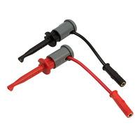Peak LCRLHP2 Replacement Red/Black hook probes for LCR (2mm connec...
