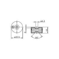 Permanent magnet Ring Hard ferri...