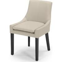 Percy Scoop Back Chair, Putty Beige PU