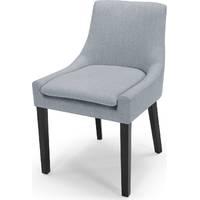 Percy Scoop Back Chair, Persian Grey