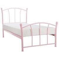 penny pink bed frame