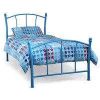 penny blue bed frame blue