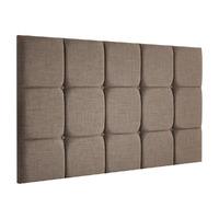 Pennine Malham Weave Headboard Mink Small Double