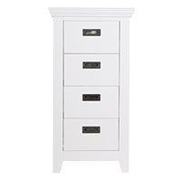 PERPIGNAN TALL CHEST OF DRAWERS in White