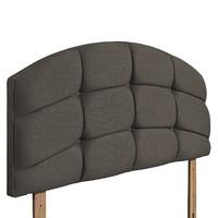 Pesaro Upholstered Headboard - Small Double - Slate