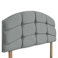 Pesaro Upholstered Headboard - Small Double - Sky