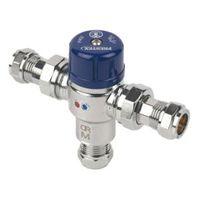 pegler prestex chrome effect thermostatic mixing valve