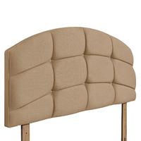 Pesaro Upholstered Headboard - Double - Oatmeal