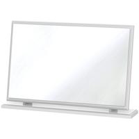 pembroke high gloss white mirror large