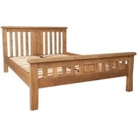 perth country oak bed