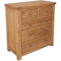 perth country oak chest of drawer 23 drawer