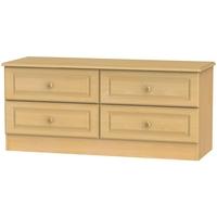 Pembroke Beech Bed Box - 4 Drawer