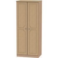 pembroke light oak wardrobe 2ft 6in plain